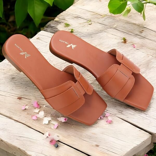 Women's Fashion Sandal, Faux Leather, Comfortable and Stylish Wedges
